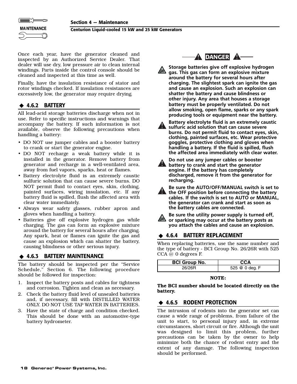 Generac 004912-0 User Manual | Page 20 / 52
