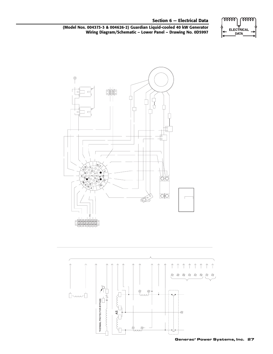 Generac, Power systems, inc. 27 | Generac 004373-3 User Manual | Page 29 / 64