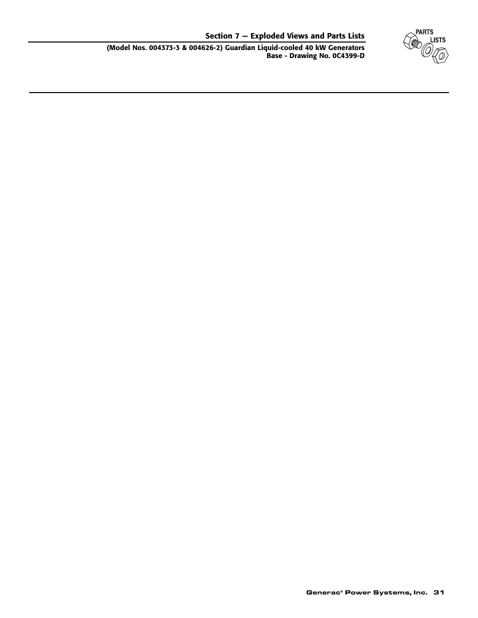 Generac 004373-3 User Manual | Page 33 / 64