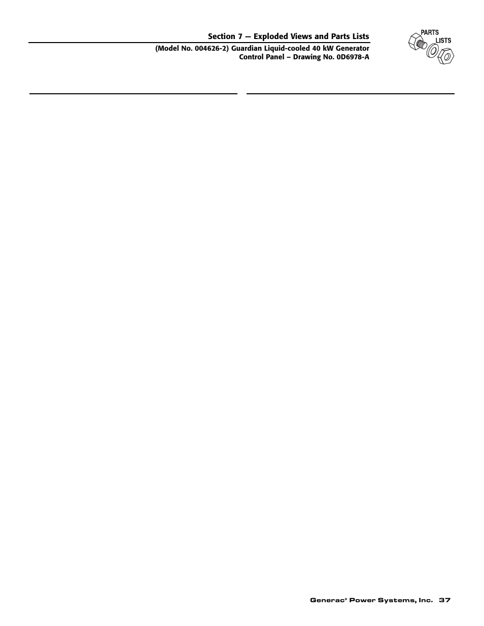 Generac 004373-3 User Manual | Page 39 / 64