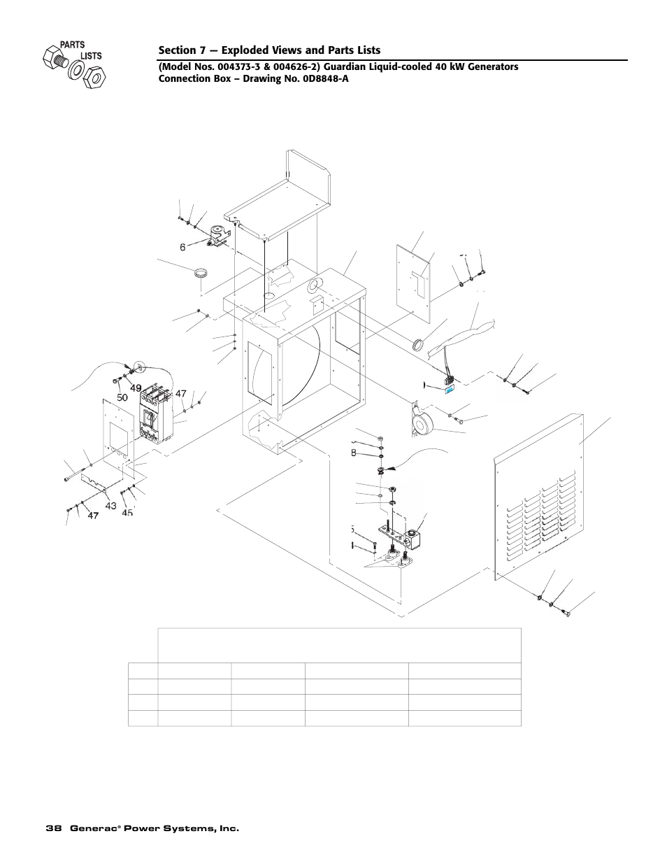 200a), Sensing leads & wire fd 3 pole (600v) siemens, Sensing | 9alt. leads & wire | Generac 004373-3 User Manual | Page 40 / 64