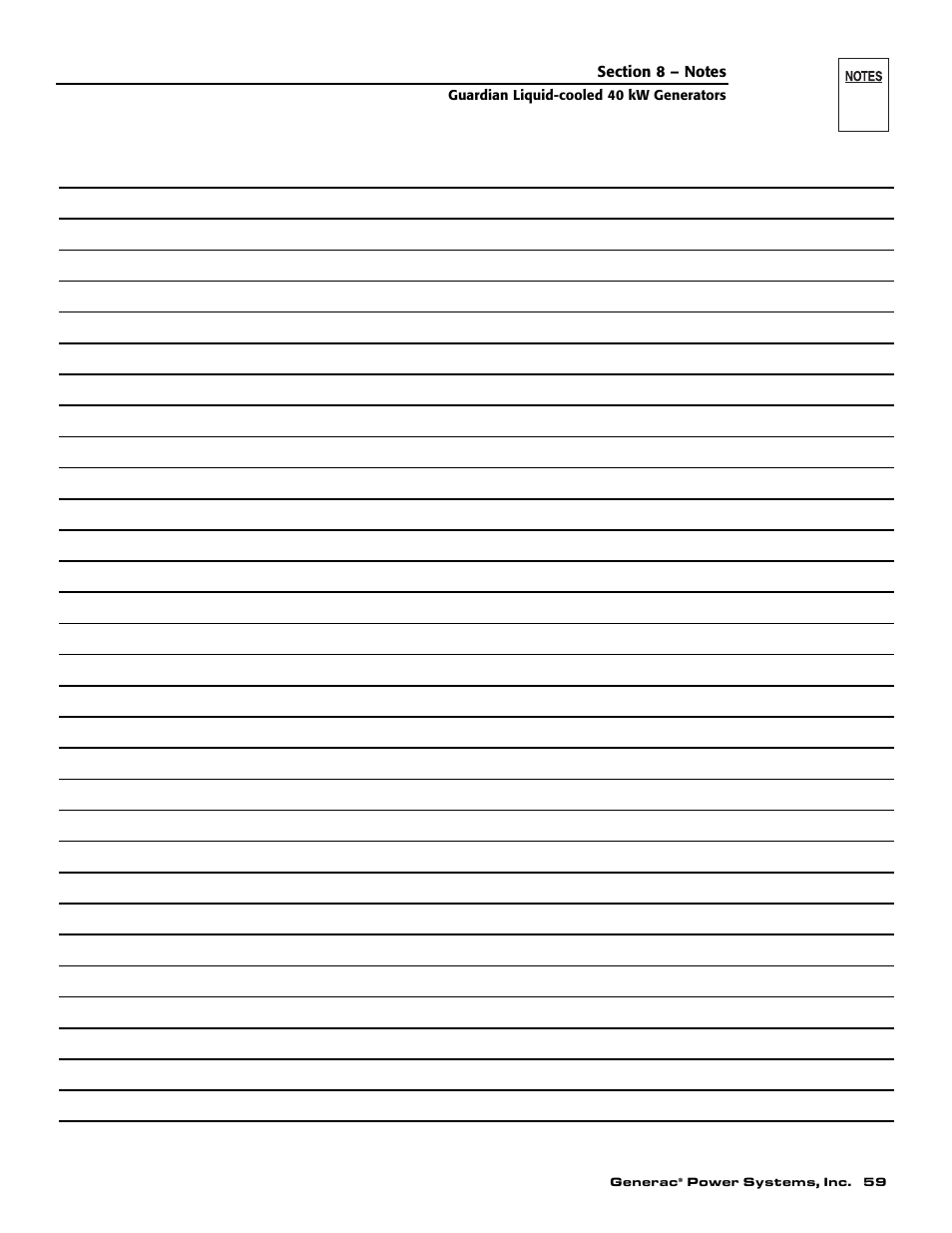 Generac 004373-3 User Manual | Page 61 / 64