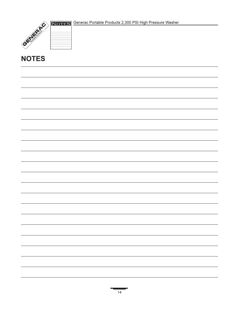 Generac 1292-2 User Manual | Page 14 / 20