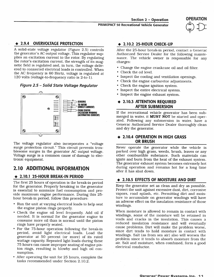 10 additional information | Generac 02010-1 User Manual | Page 13 / 64