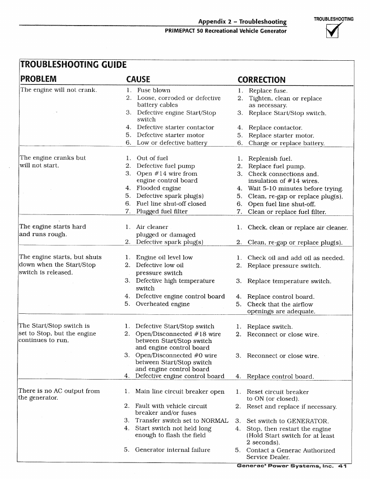 Generac 02010-1 User Manual | Page 43 / 64