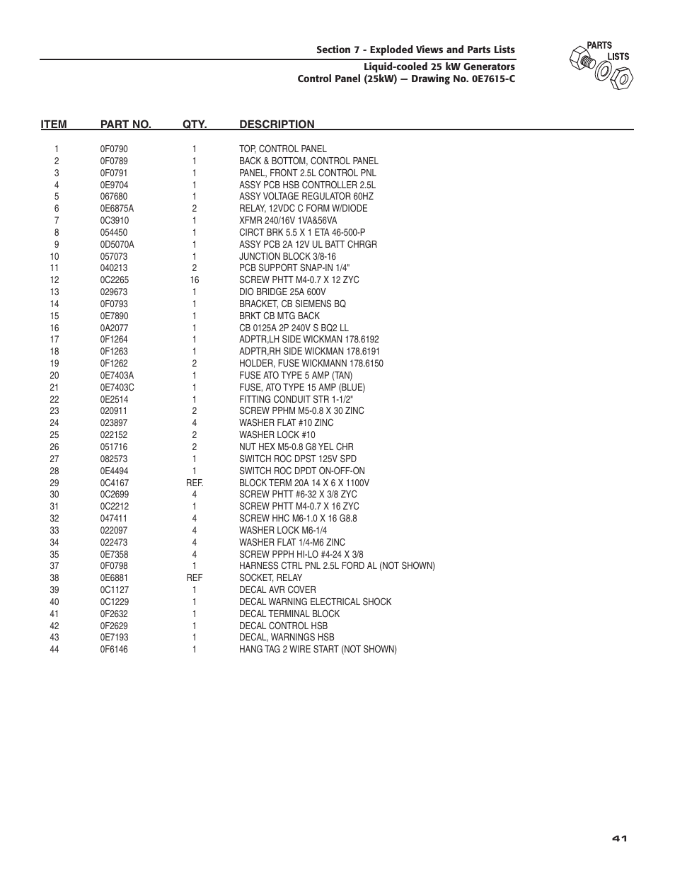 Generac 005031-2 User Manual | Page 43 / 56