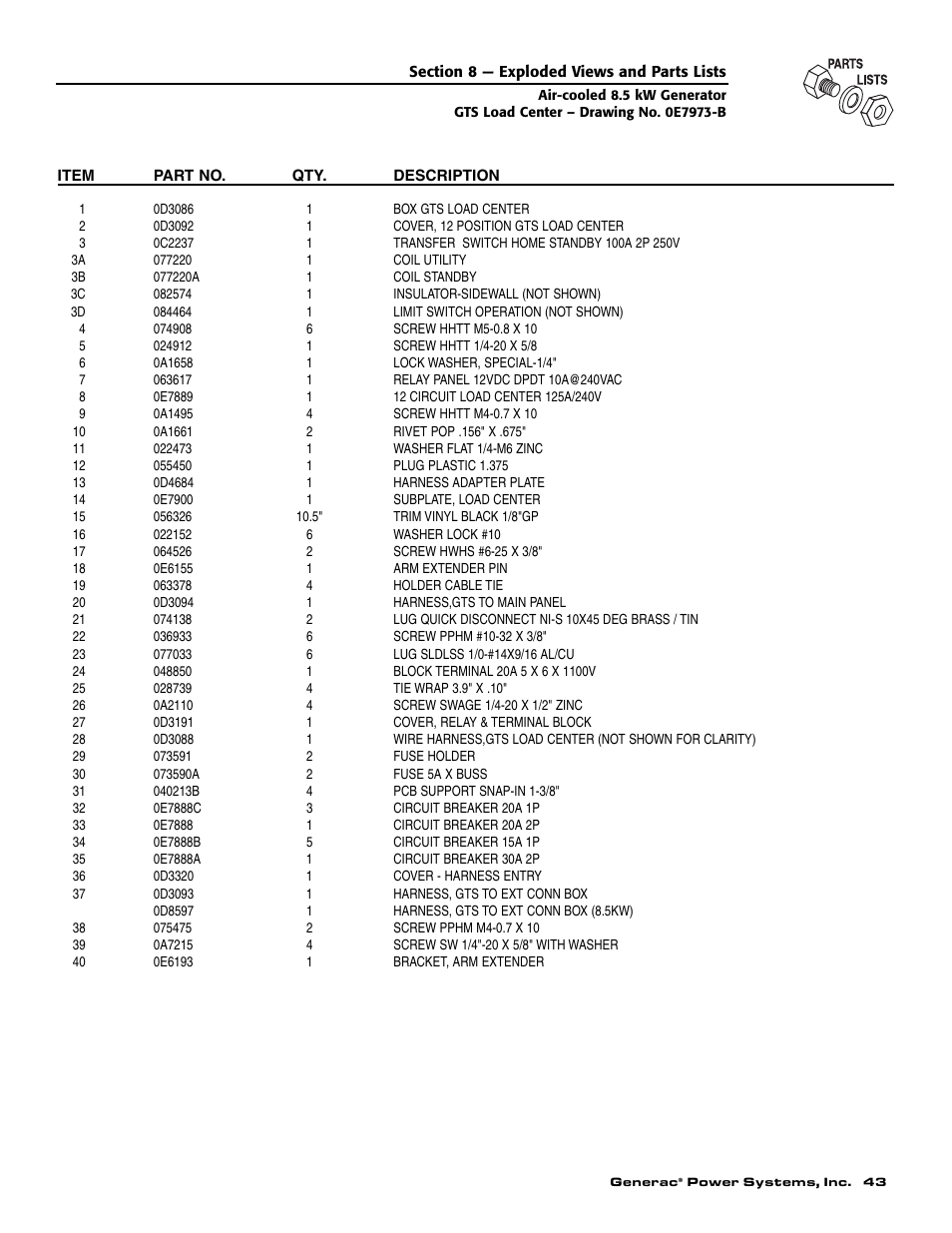 Generac 004692-2 User Manual | Page 45 / 52