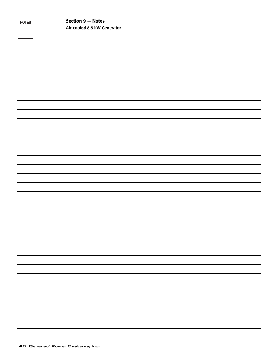 Generac 004692-2 User Manual | Page 48 / 52