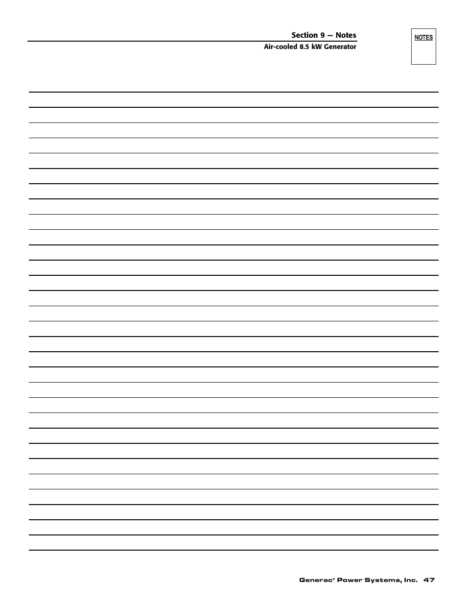 Generac 004692-2 User Manual | Page 49 / 52