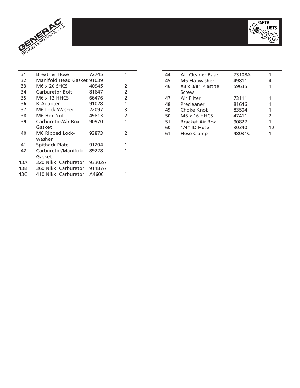 Generac Gn - 360 User Manual | Page 17 / 24
