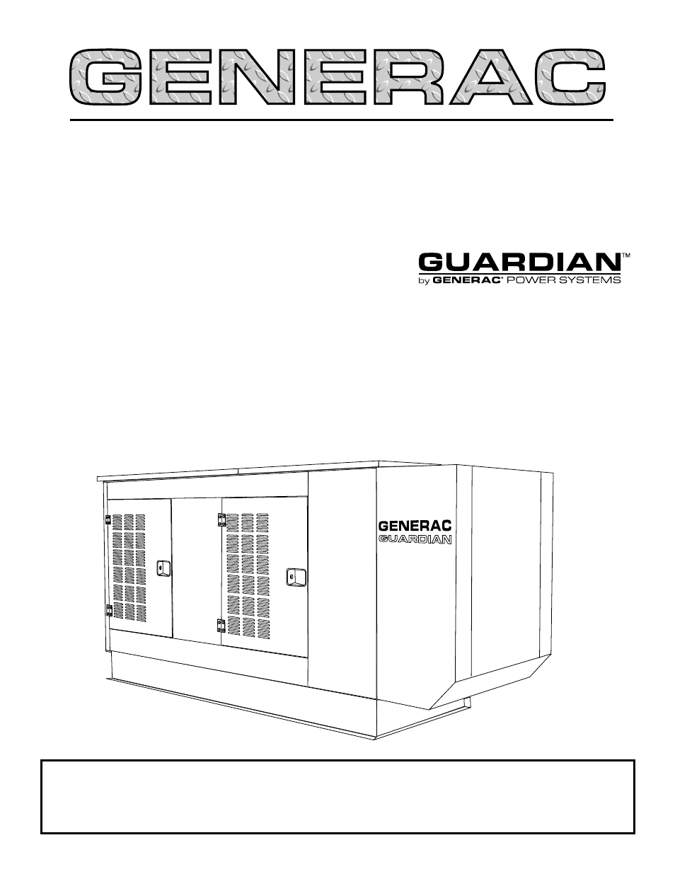 Generac 004373-1 User Manual | 60 pages