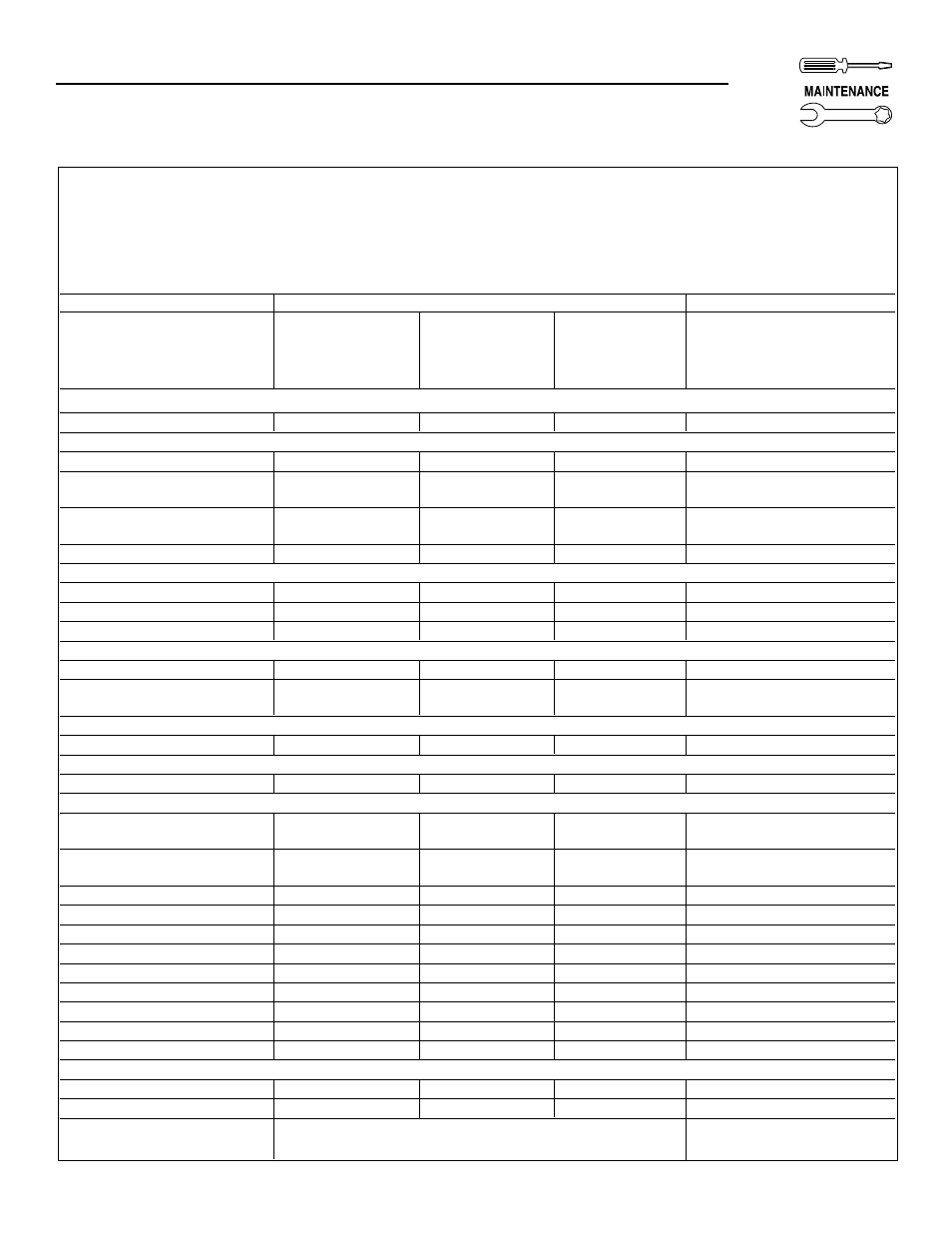 Service schedule, 12 service schedule | Generac 004373-1 User Manual | Page 21 / 60