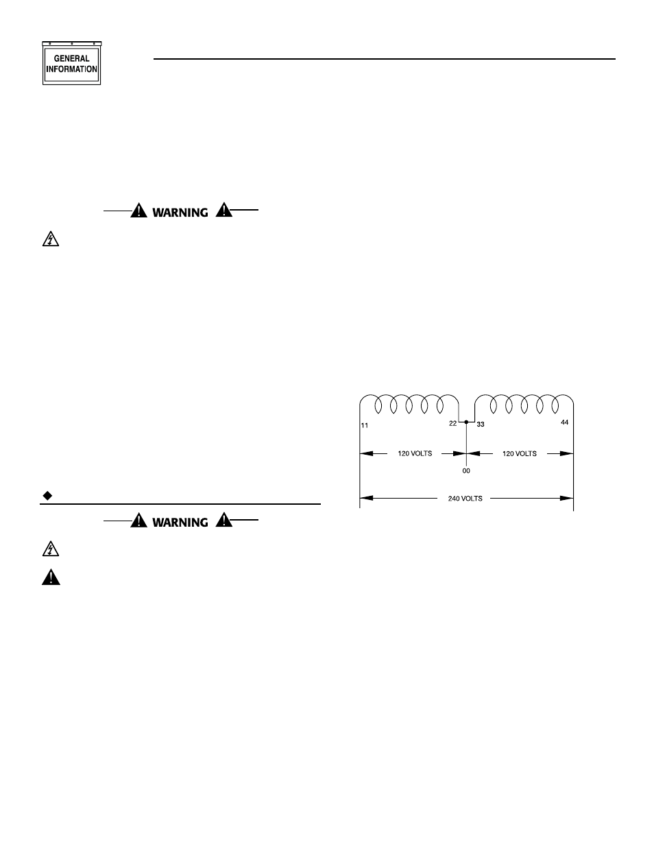 Section 1 — general information, 1 unpacking/inspection, 2 the generator | 3 generator ac connection systems, 4 automatic system operation | Generac 004373-1 User Manual | Page 6 / 60