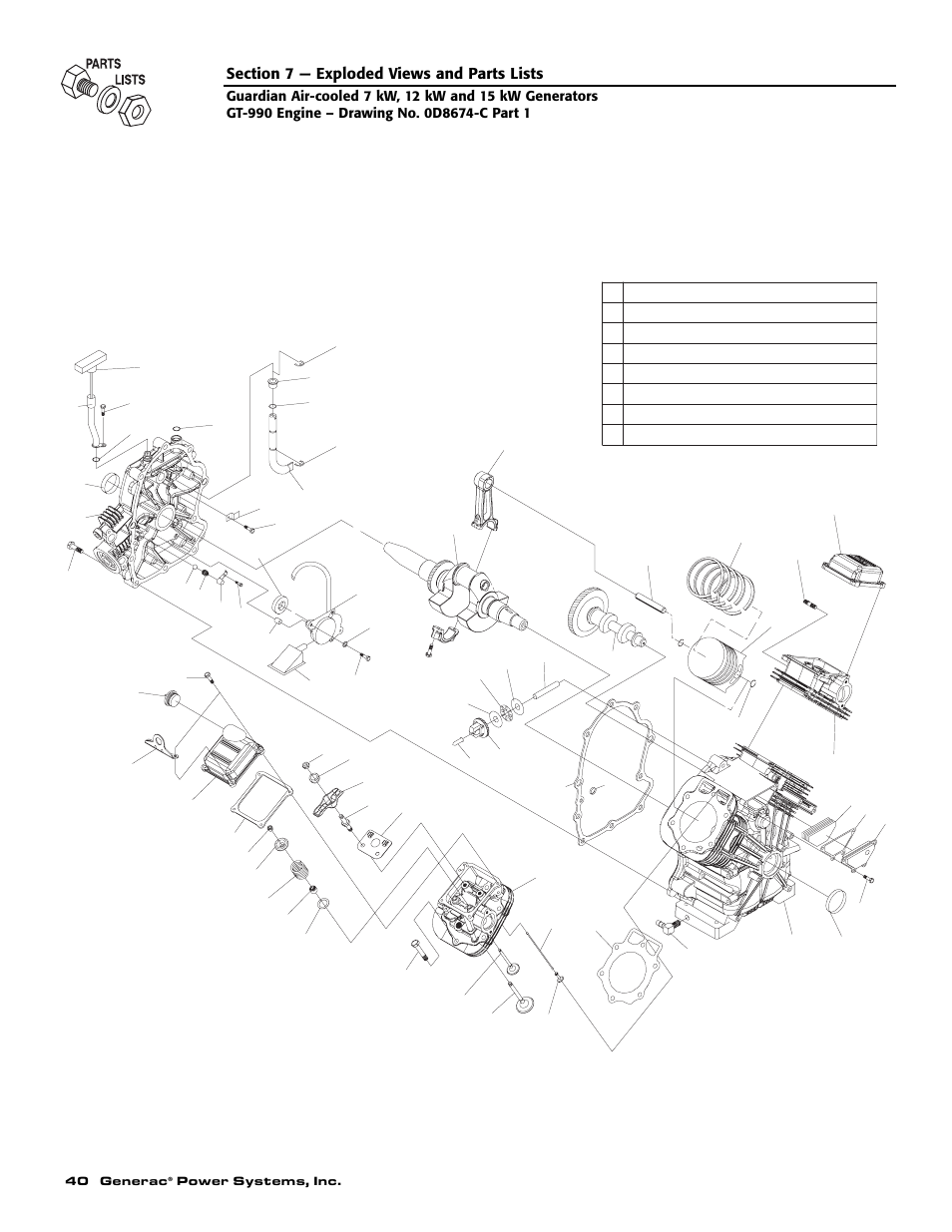 Kit contains | Generac 04389-1 User Manual | Page 42 / 60