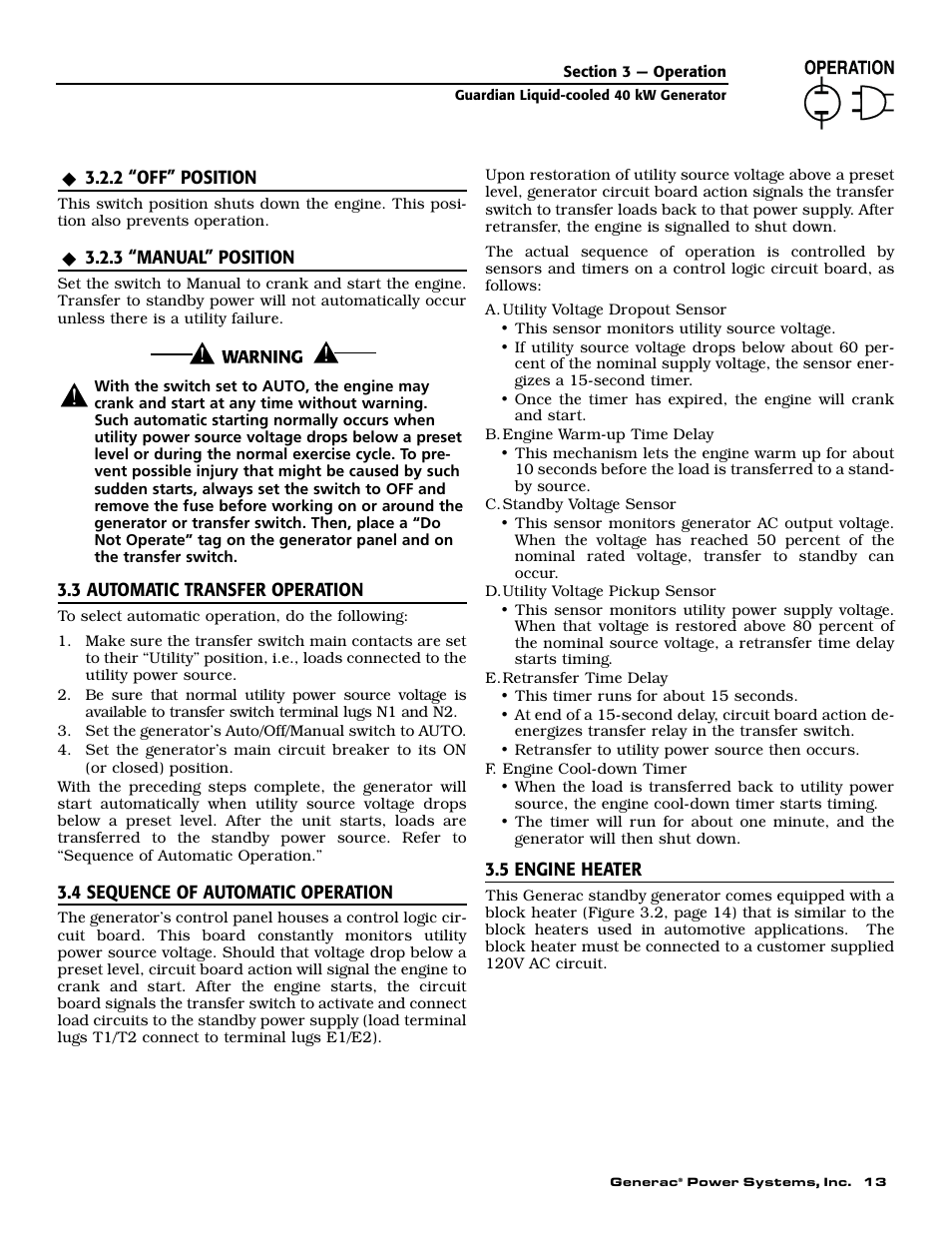 Generac 004626-1 User Manual | Page 15 / 60