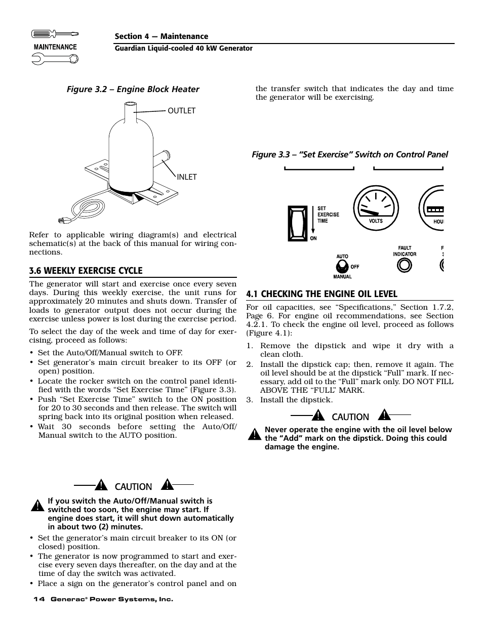 Generac 004626-1 User Manual | Page 16 / 60