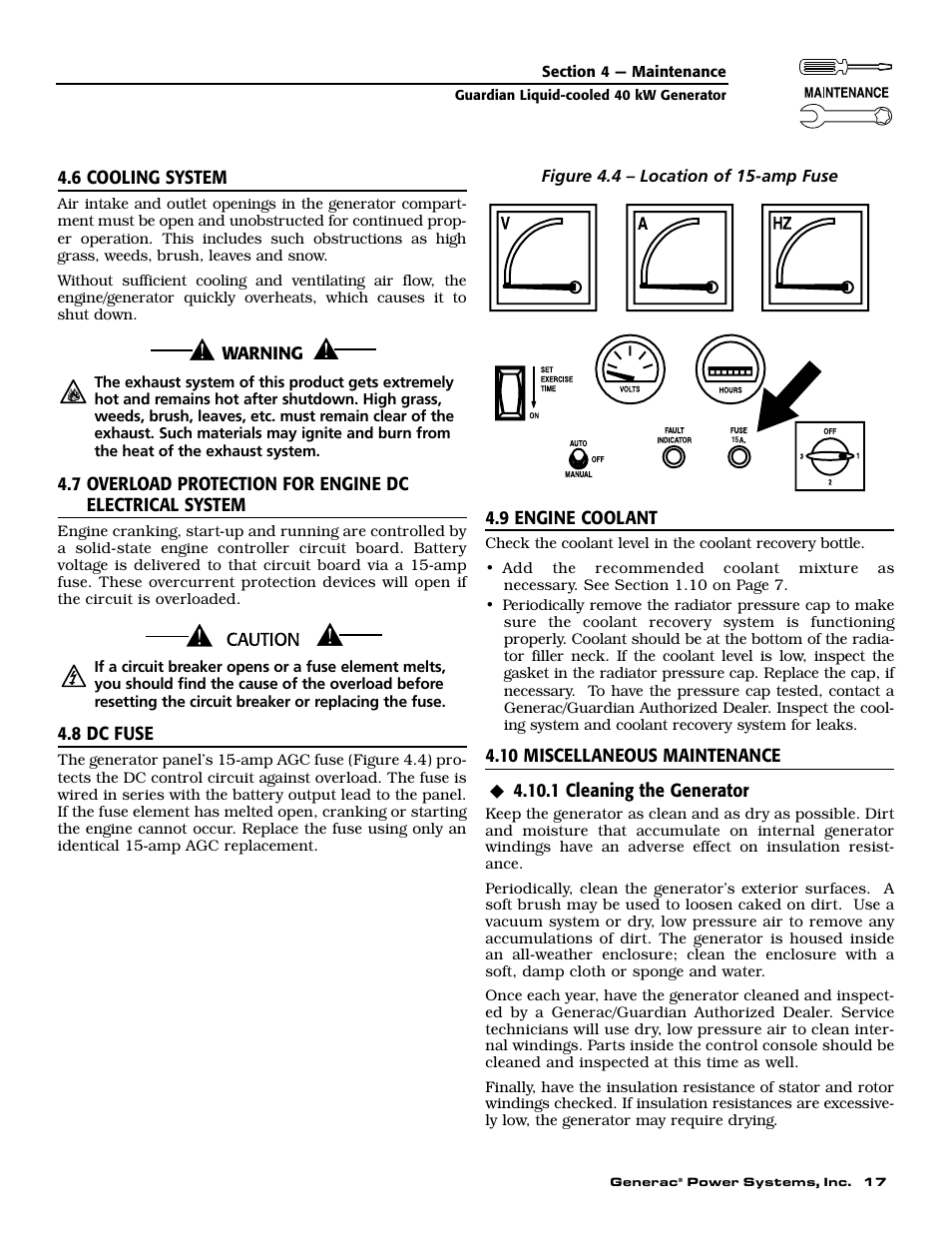 Generac 004626-1 User Manual | Page 19 / 60