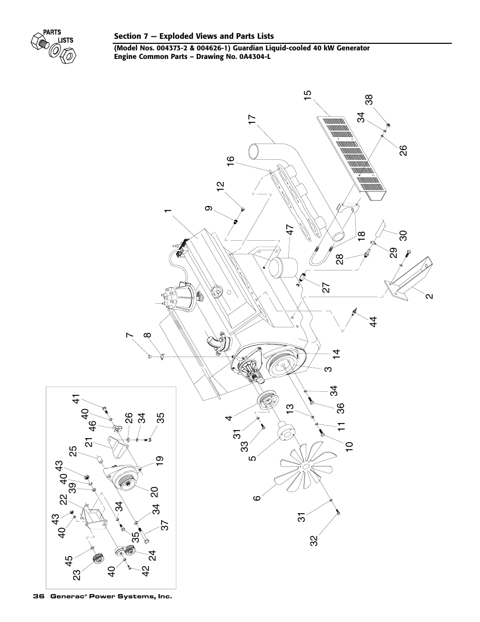 Generac 004626-1 User Manual | Page 38 / 60