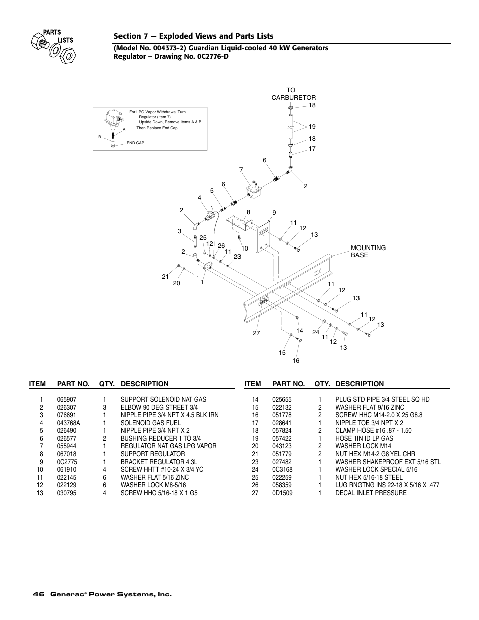 Generac 004626-1 User Manual | Page 48 / 60