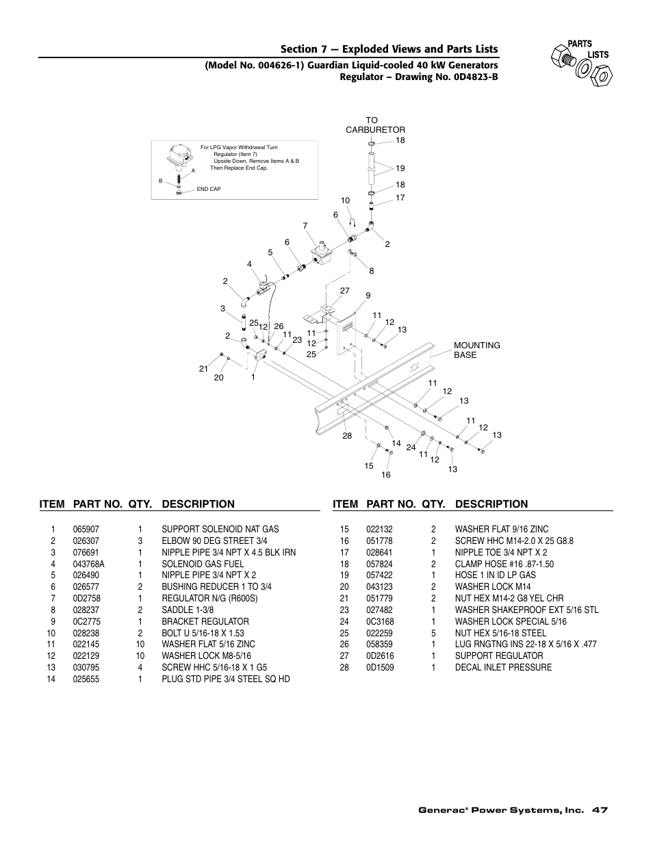 Generac 004626-1 User Manual | Page 49 / 60