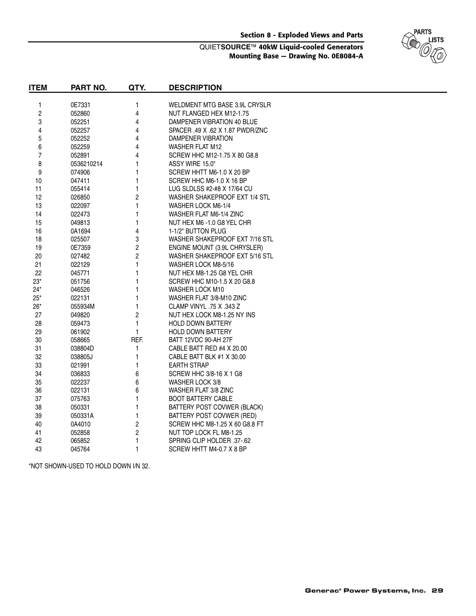Generac 37kW NG User Manual | Page 31 / 48