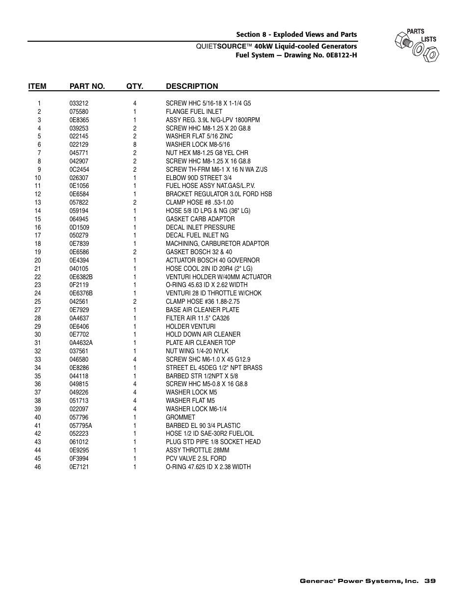 Generac 37kW NG User Manual | Page 41 / 48