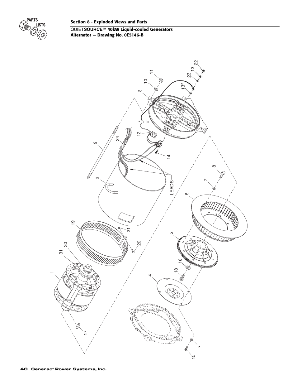 Generac 37kW NG User Manual | Page 42 / 48