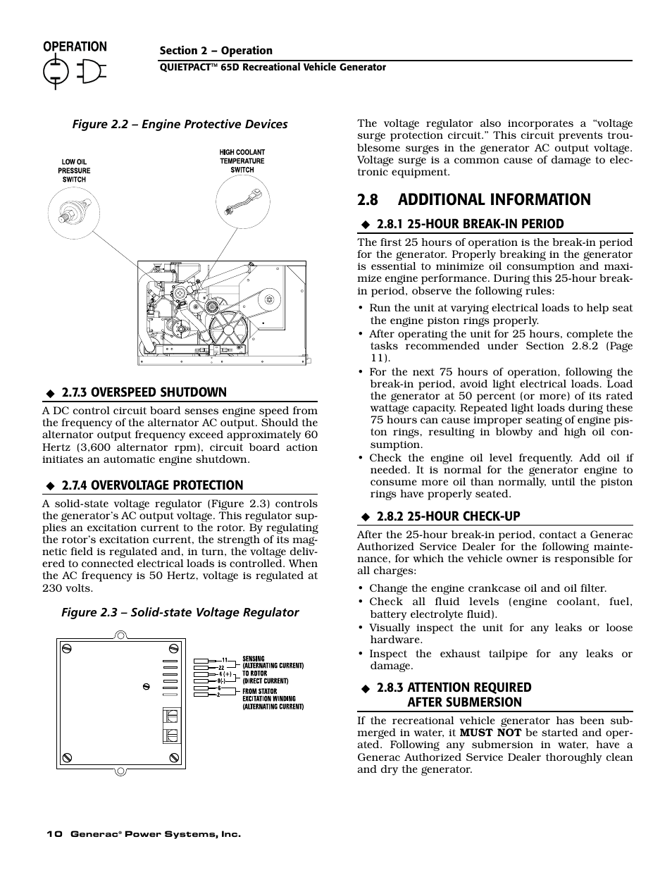 8 additional information | Generac 004614-1 User Manual | Page 12 / 68