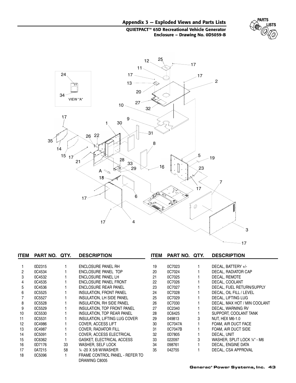 Generac 004614-1 User Manual | Page 45 / 68