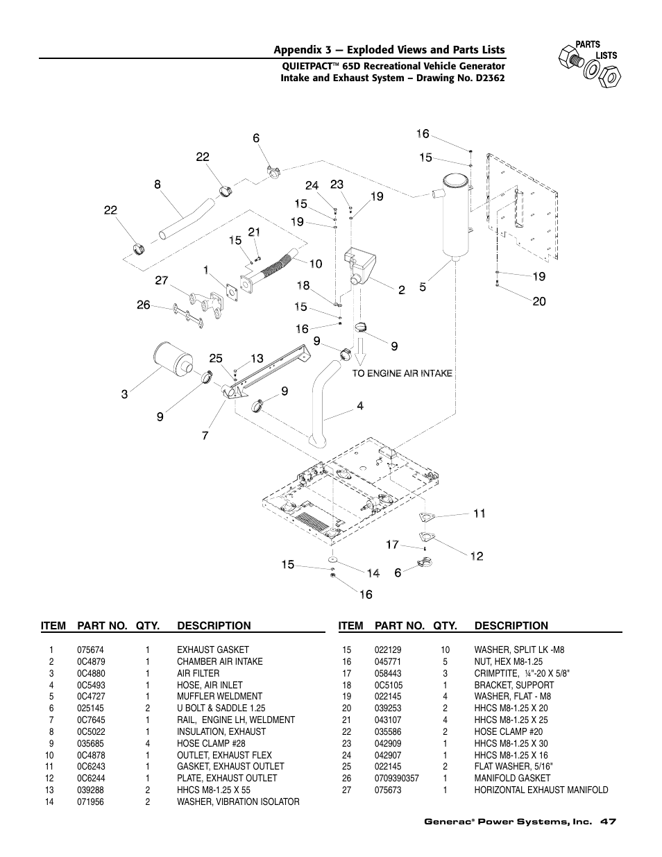 Generac 004614-1 User Manual | Page 49 / 68
