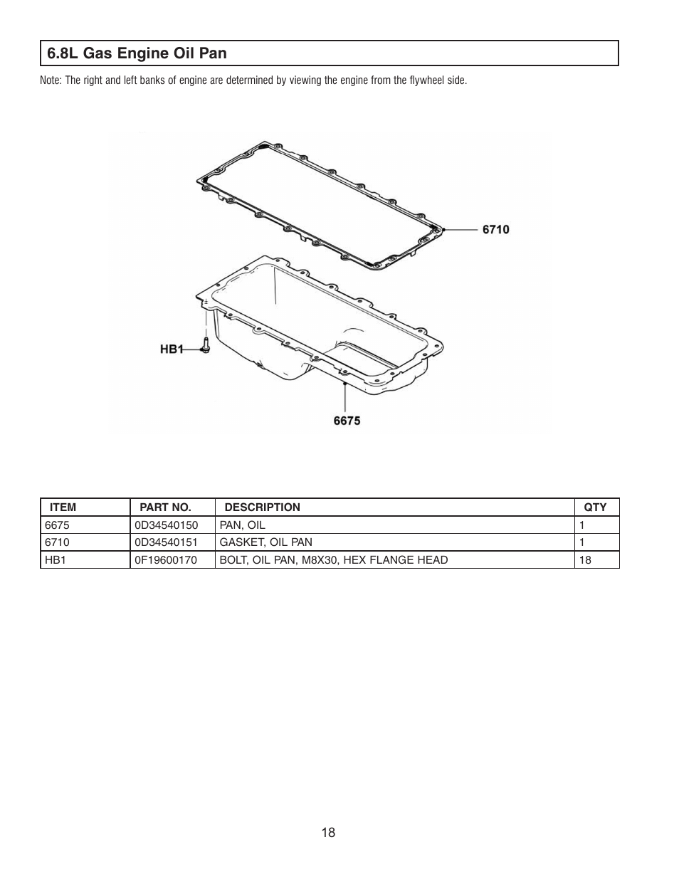 8l gas engine oil pan | Generac 0H0923PMNL User Manual | Page 20 / 32