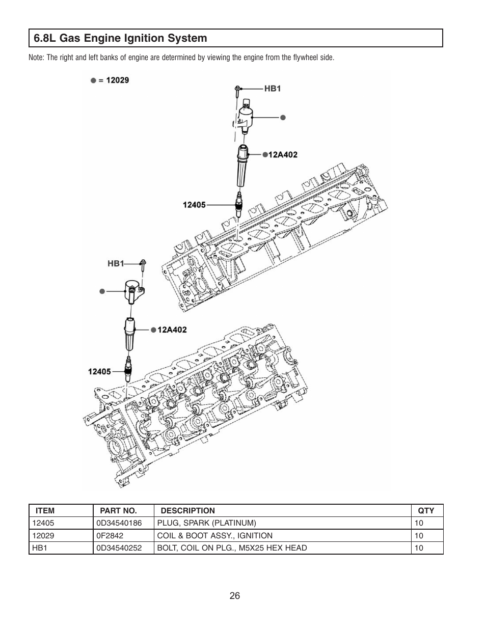 8l gas engine ignition system | Generac 0H0923PMNL User Manual | Page 28 / 32
