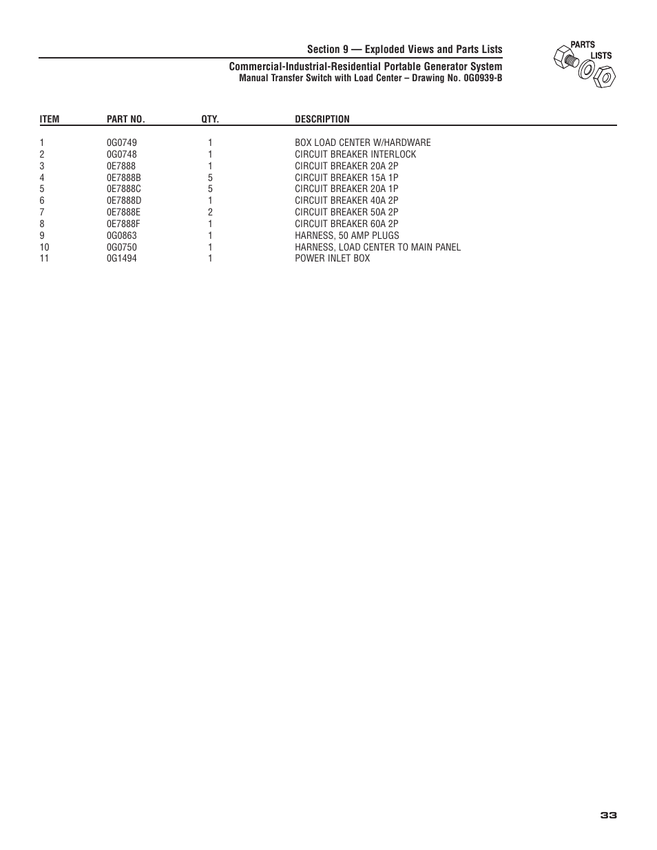 Generac 004583-0 User Manual | Page 35 / 48