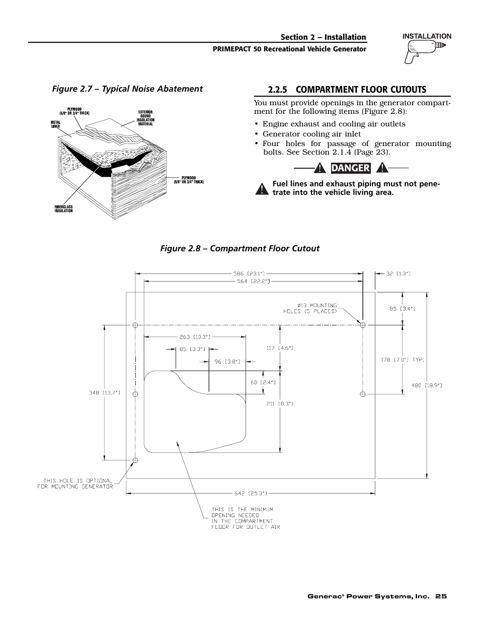 Danger | Generac 02010-2 User Manual | Page 27 / 60