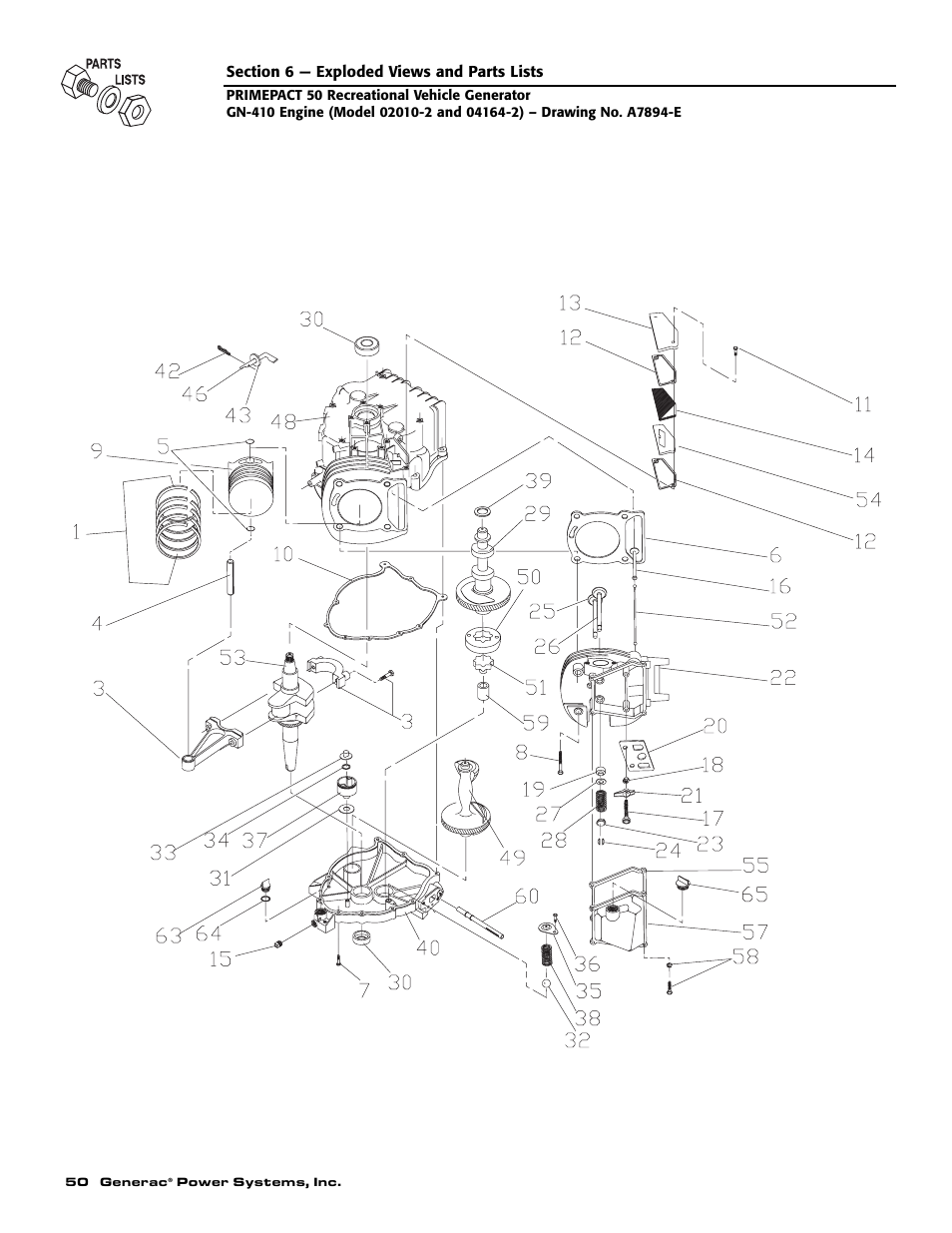 Generac 02010-2 User Manual | Page 52 / 60