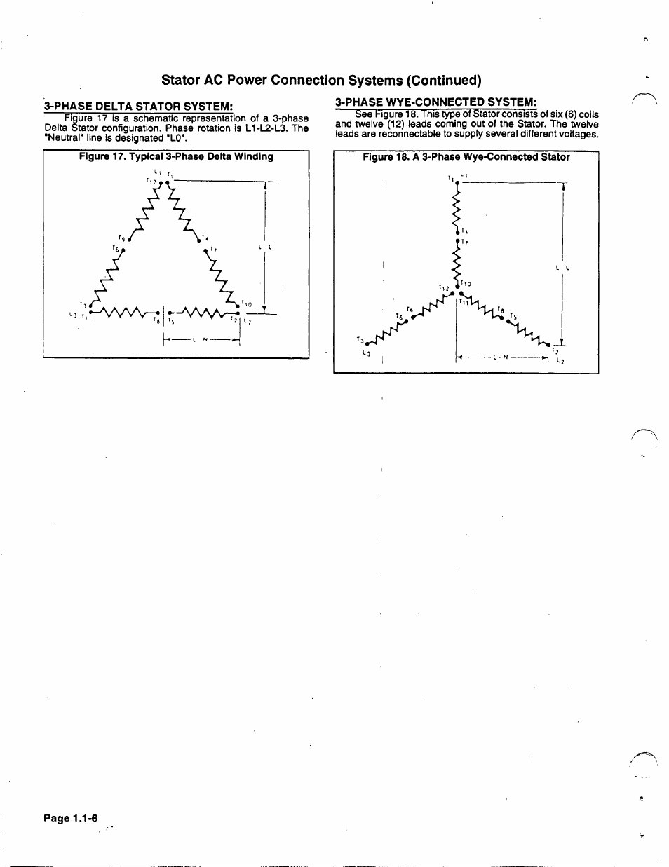 Stator ac power connection systems (continued), Phase delta stator system | Generac 86640 User Manual | Page 10 / 120