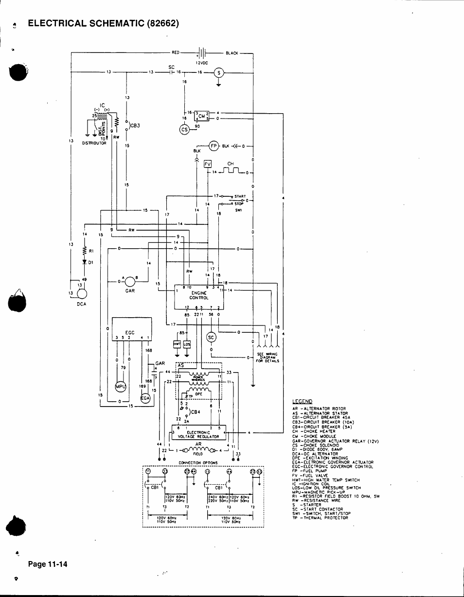 Page 11-14, O'ci’r, Rnr'^a | Generac 86640 User Manual | Page 118 / 120