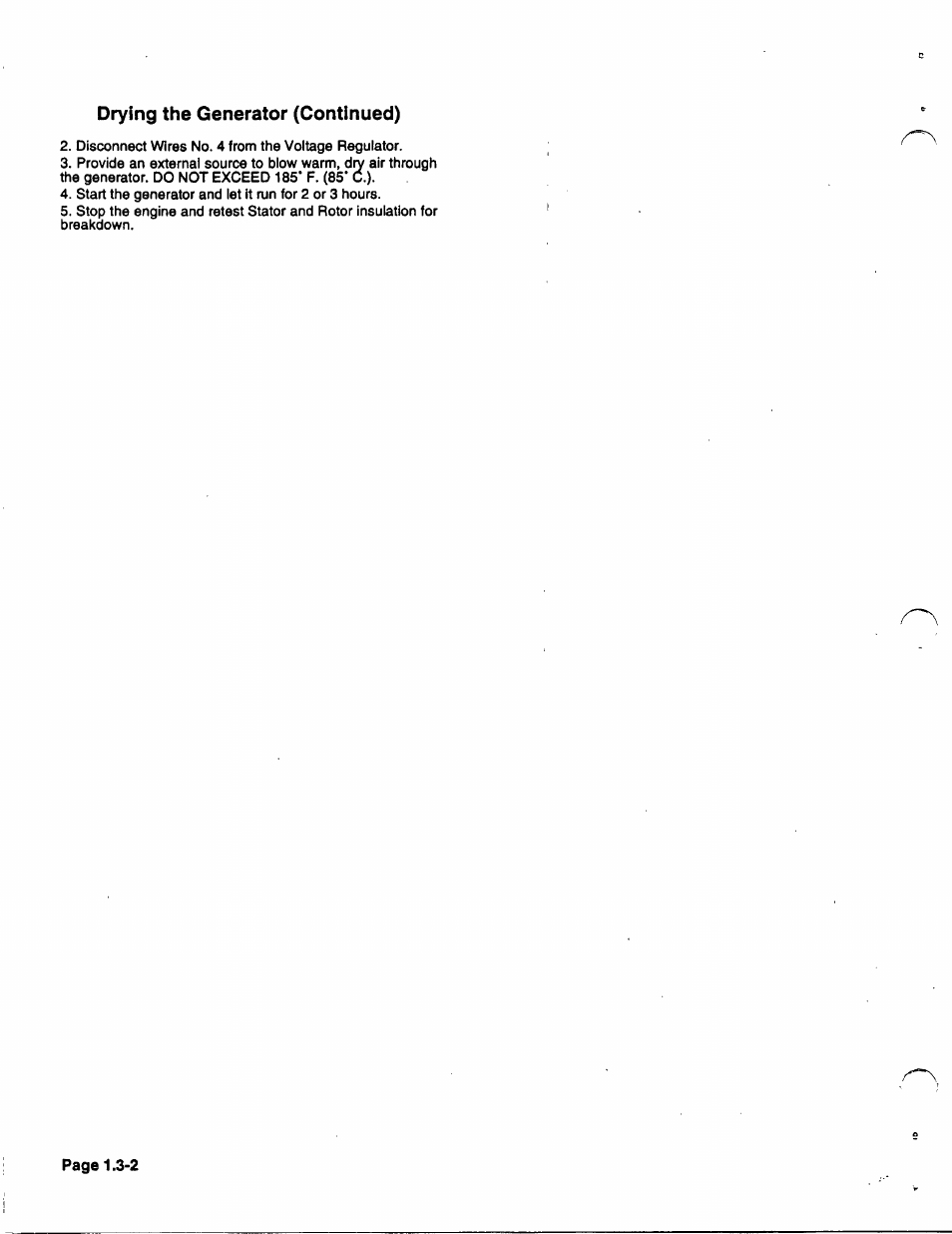 Drying the generator (continued) | Generac 86640 User Manual | Page 15 / 120