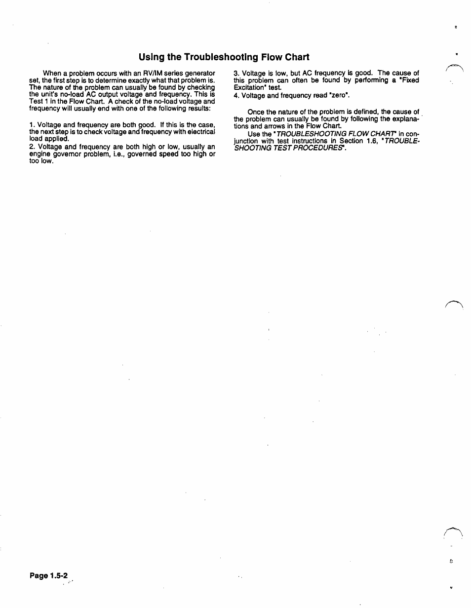Using the troubleshooting flow chart | Generac 86640 User Manual | Page 20 / 120