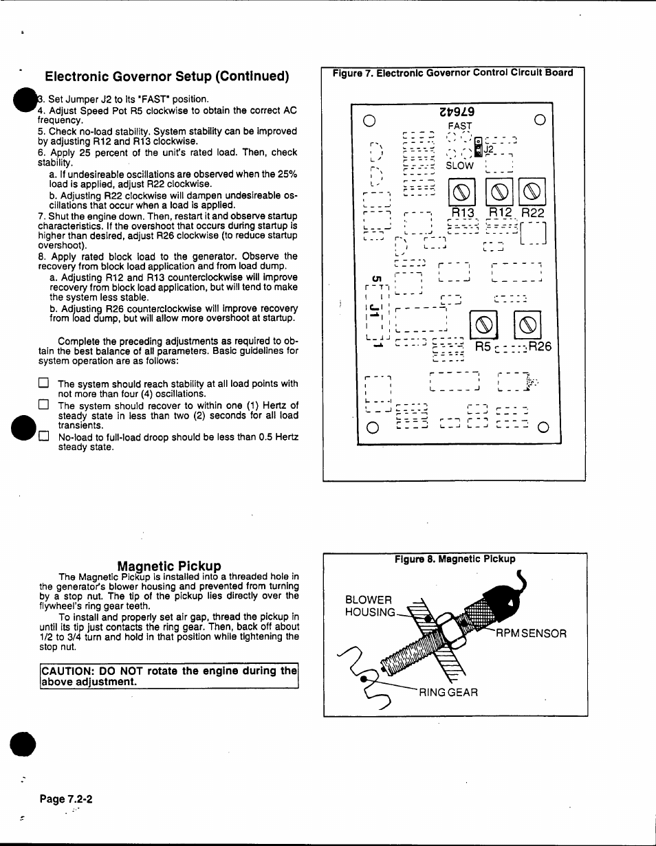 Magnetic pickup | Generac 86640 User Manual | Page 78 / 120