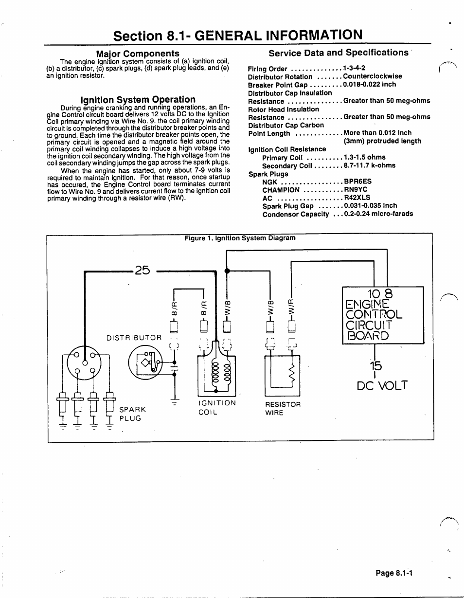 Major components service data and specifications | Generac 86640 User Manual | Page 80 / 120