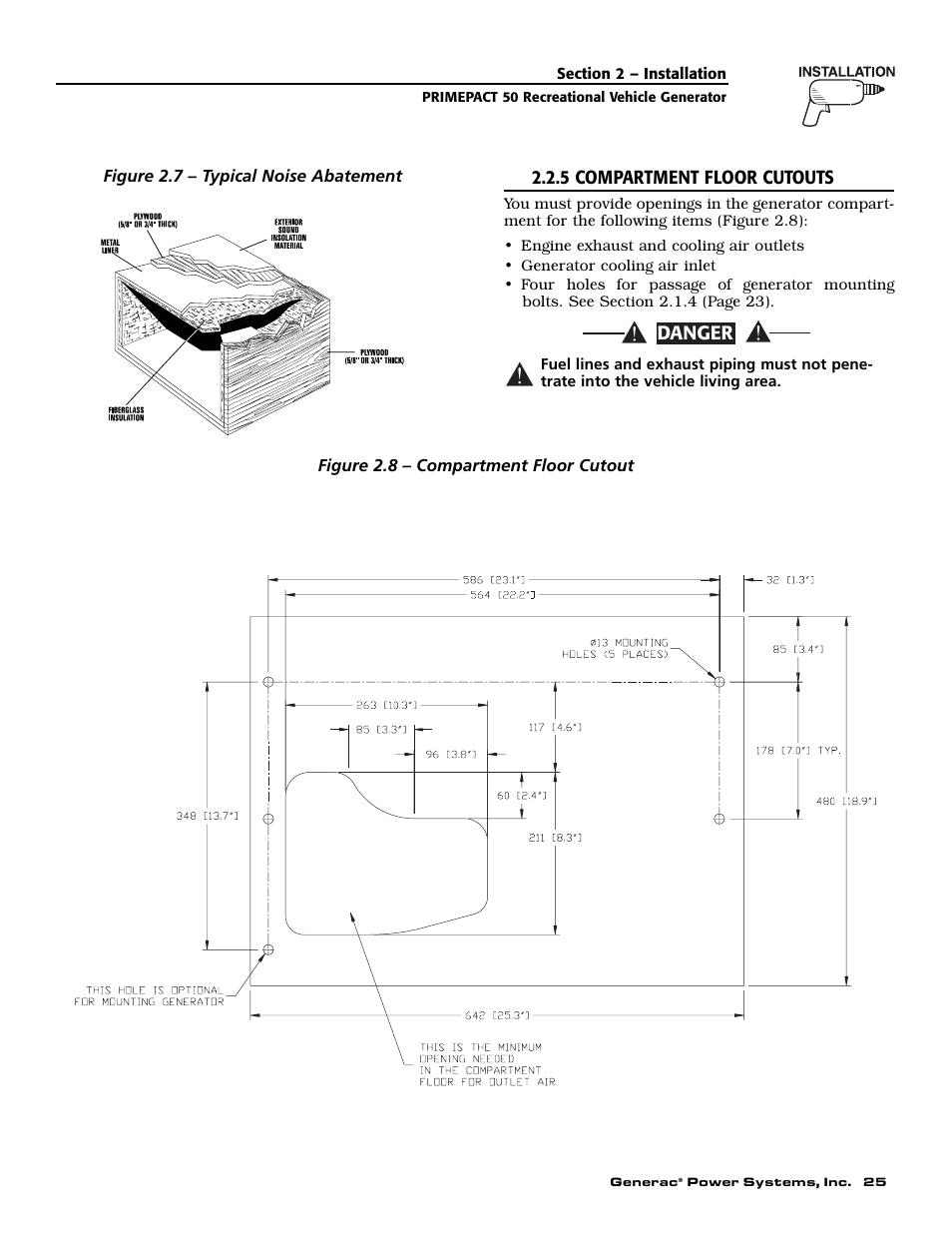 Danger | Generac 02010-0 User Manual | Page 27 / 60