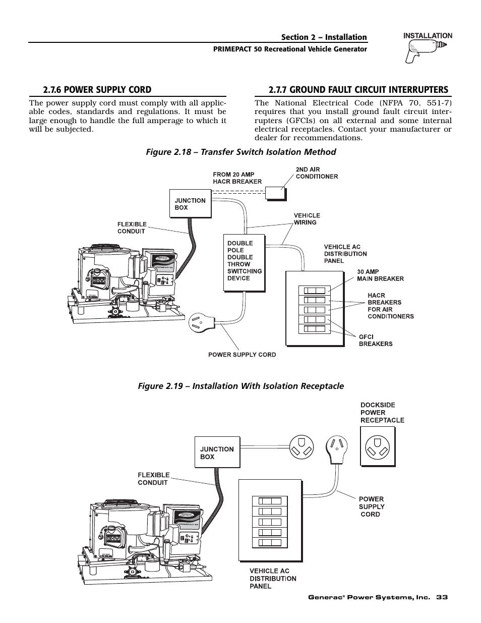 Generac 02010-0 User Manual | Page 35 / 60