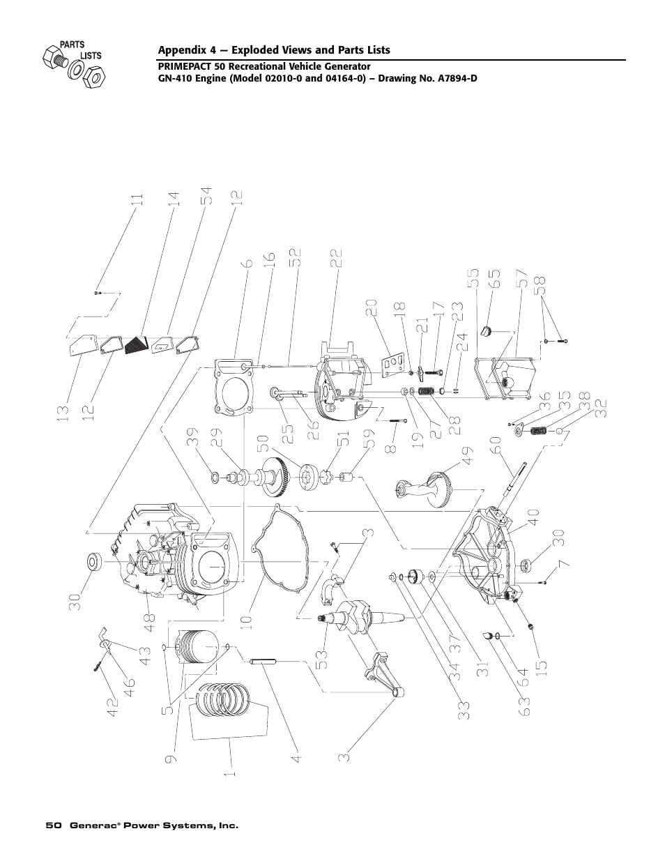 Generac 02010-0 User Manual | Page 52 / 60