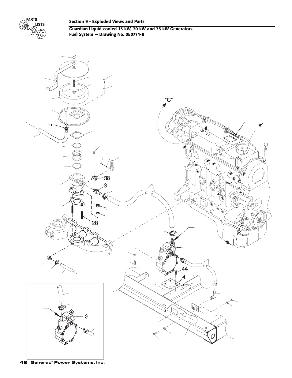 Generac 0047210 User Manual | Page 44 / 52