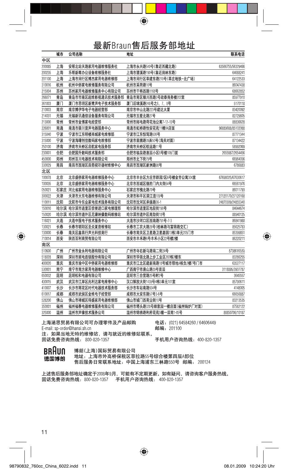 Gillette 5693 User Manual | Page 11 / 18