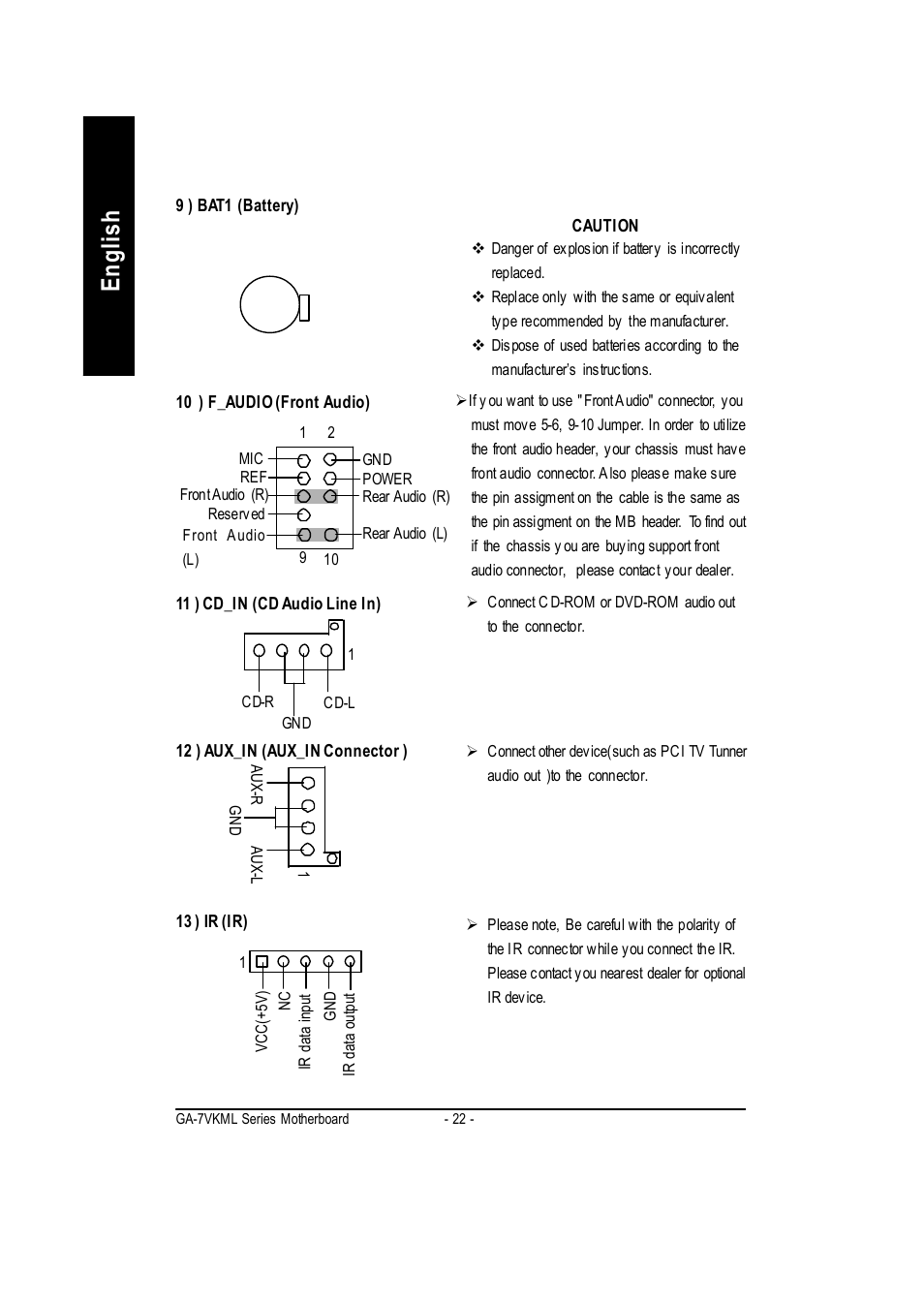 English | GIGABYTE GA-7vkml User Manual | Page 26 / 104