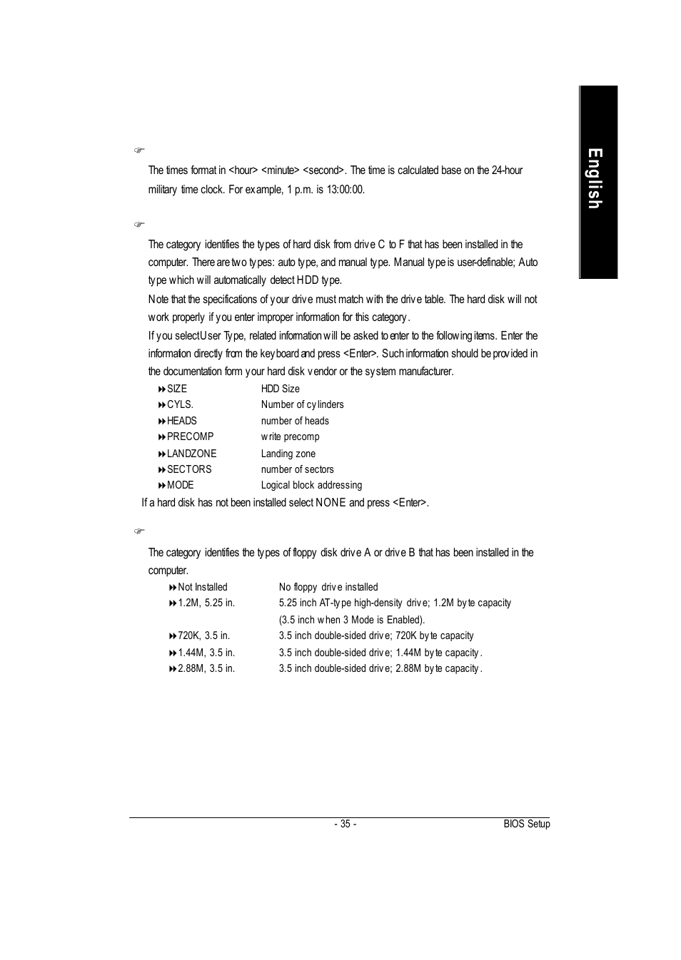 English | GIGABYTE GA-7vkml User Manual | Page 39 / 104