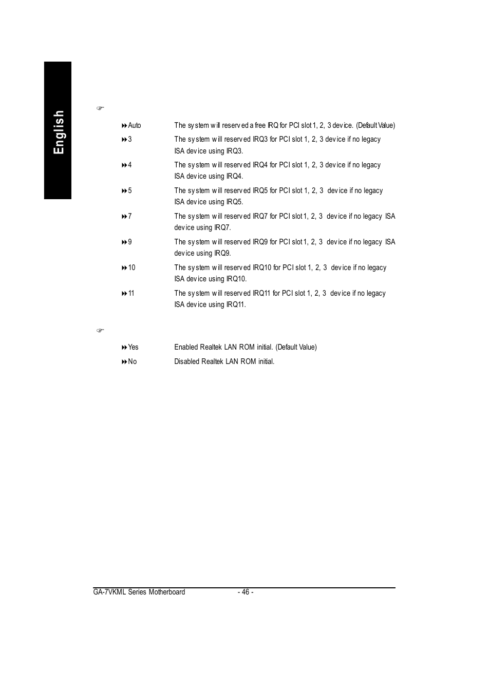 English | GIGABYTE GA-7vkml User Manual | Page 50 / 104