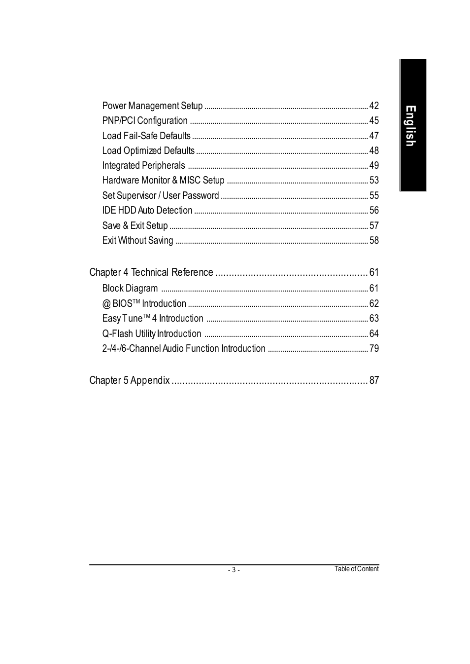Englishenglish | GIGABYTE GA-7vkml User Manual | Page 7 / 104
